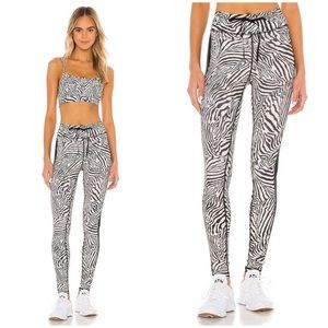 NWOT The Upside Zebra Leggings Small